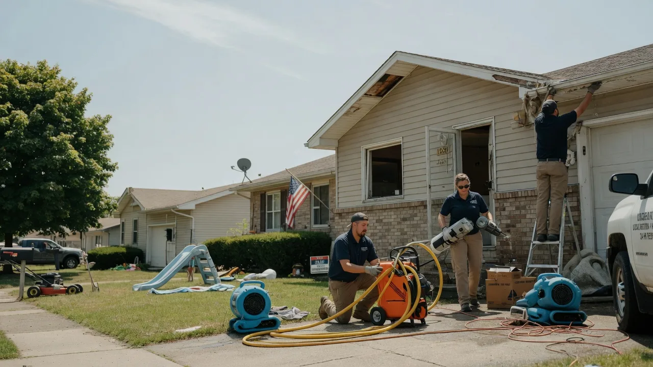 Water Damage Restoration in Muncie, IL near me
